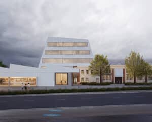 ADBK – In der Ballonhalle des Arsenal in Wien entsteht bis 2027 der neue Standort der Kunstuni. (Foto: Markus Korenjak / RS MEDIA WORLD archive)